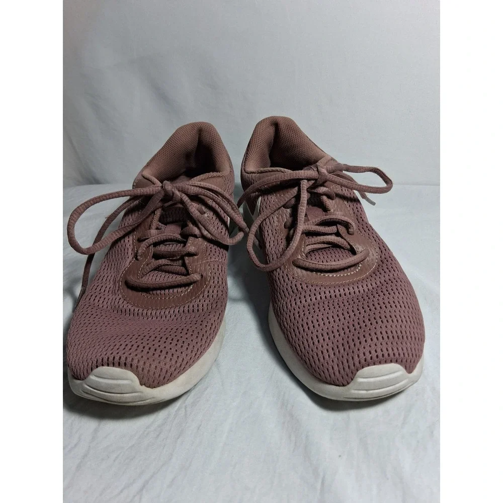 Nike Tanjun Mauve Pink Mesh Running Shoes Womens 7.5 812655-203